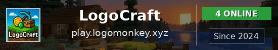 LogoCraft Minecraft server banner