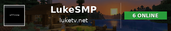 LukeSMP Minecraft server banner