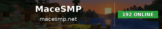 MaceSMP Minecraft server banner