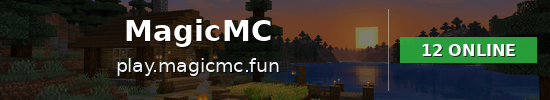 MagicMC Minecraft server banner