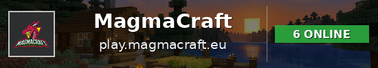 MagmaCraft Minecraft server banner