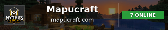 Mapucraft Minecraft server banner
