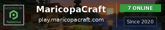 MaricopaCraft Minecraft server banner