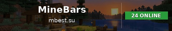 MineBars Minecraft server banner