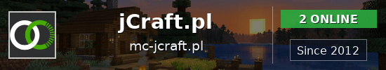jCraft.pl Minecraft server banner