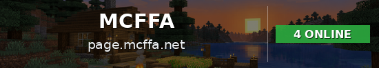 MCFFA Minecraft server banner