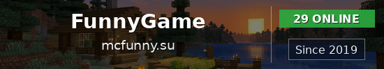 FunnyGame Minecraft server banner
