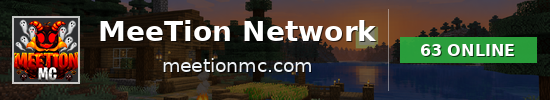 MeeTion Network Minecraft server banner