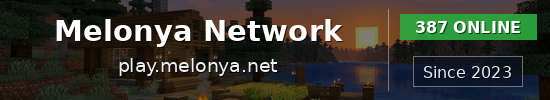 Melonya Network Minecraft server banner