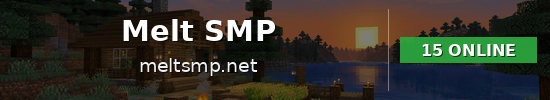 Melt SMP Minecraft server banner
