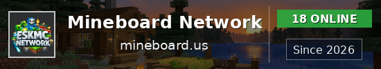 Mineboard Network Minecraft server banner