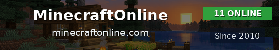 MinecraftOnline Minecraft server banner