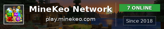 MineKeo Network Minecraft server banner