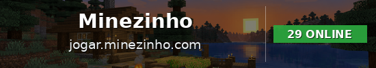 Minezinho Minecraft server banner