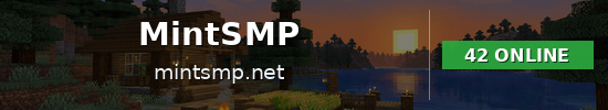 MintSMP Minecraft server banner