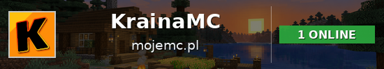 KrainaMC Minecraft server banner