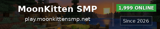 MoonKitten SMP Minecraft server banner