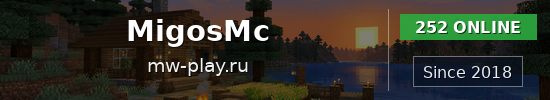 MigosMc Minecraft server banner