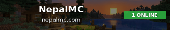 NepalMC Minecraft server banner