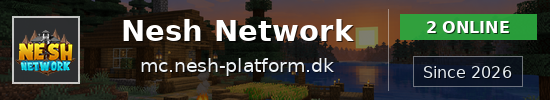 Nesh Network Minecraft server banner