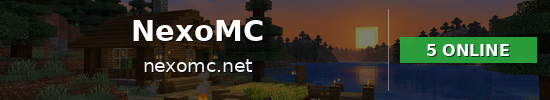 NexoMC Minecraft server banner