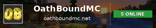 OathBoundMC Minecraft server banner