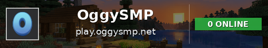 OggySMP Minecraft server banner