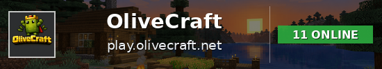 OliveCraft Minecraft server banner