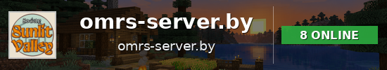 omrs-server.by Minecraft server banner
