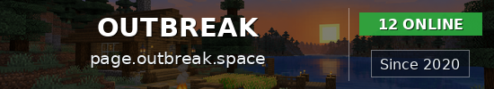 OUTBREAK Minecraft server banner