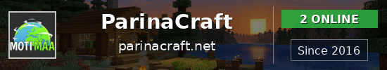 ParinaCraft Minecraft server banner