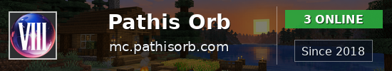 Pathis Orb Minecraft server banner