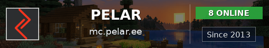 PELAR Minecraft server banner