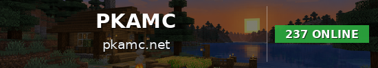 PKAMC Minecraft server banner