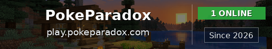 PokeParadox Minecraft server banner