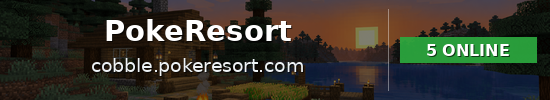 PokeResort Minecraft server banner
