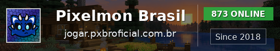 Pixelmon Brasil Minecraft server banner
