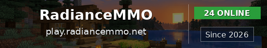 RadianceMMO Minecraft server banner