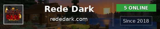 Rede Dark Minecraft server banner