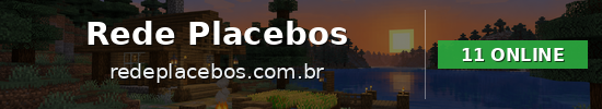 Rede Placebos Minecraft server banner