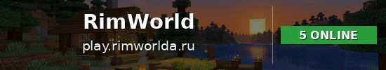 RimWorld Minecraft server banner