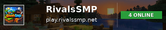 RivalsSMP Minecraft server banner