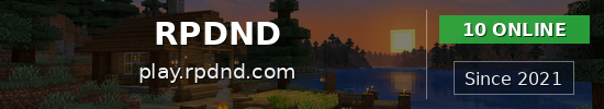 RPDND Minecraft server banner