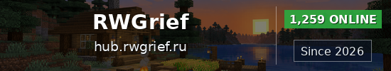 RWGrief Minecraft server banner