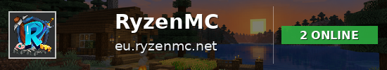 RyzenMC Minecraft server banner