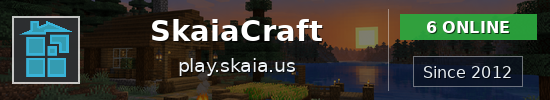 SkaiaCraft Minecraft server banner