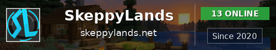 SkeppyLands Minecraft server banner