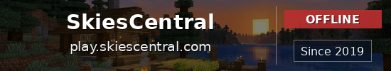 SkiesCentral Minecraft server banner