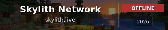 Skylith Network Minecraft server banner