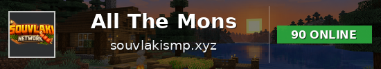 All The Mons Minecraft server banner